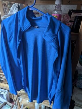 Asics Electric Blue Performance Zip Jacket